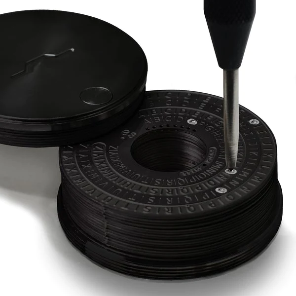 HODLR Stealth Edition Seed Key Phrase Backup - Black