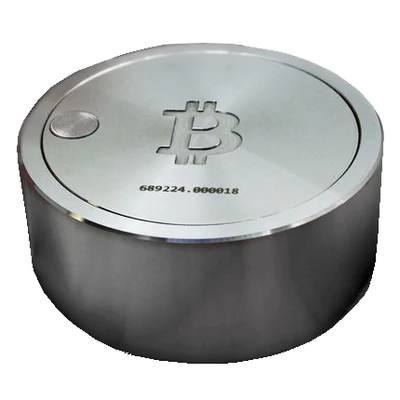 HODLR BITCOIN Edition Seed Key Phrase Backup - Silver