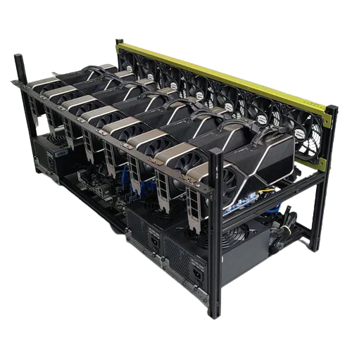 Ready To Mine 8 X Nvidia RTX 3080 LHR Complete Mining Rig