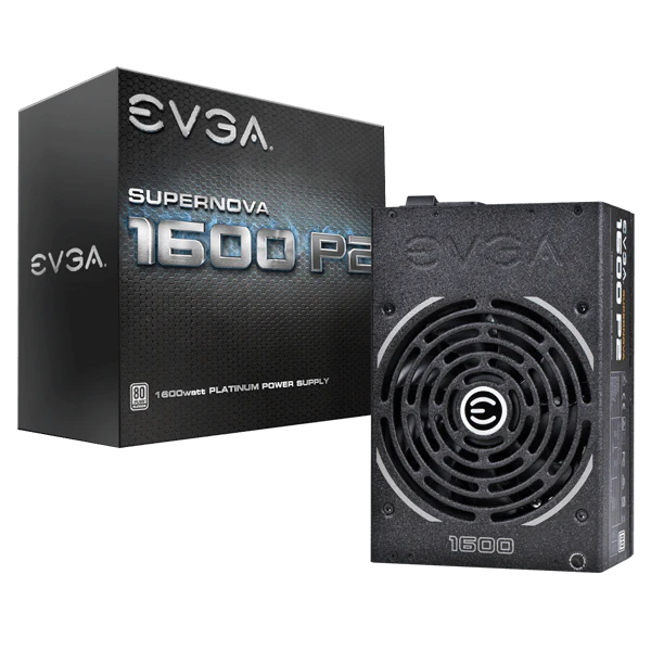 EVGA SuperNOVA 1600 P2 Power Supply - 80 PLUS Platinum - 1600W